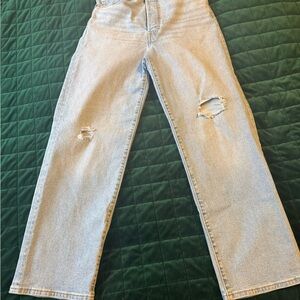 Levi's Light Blue Straight Leg Jeans